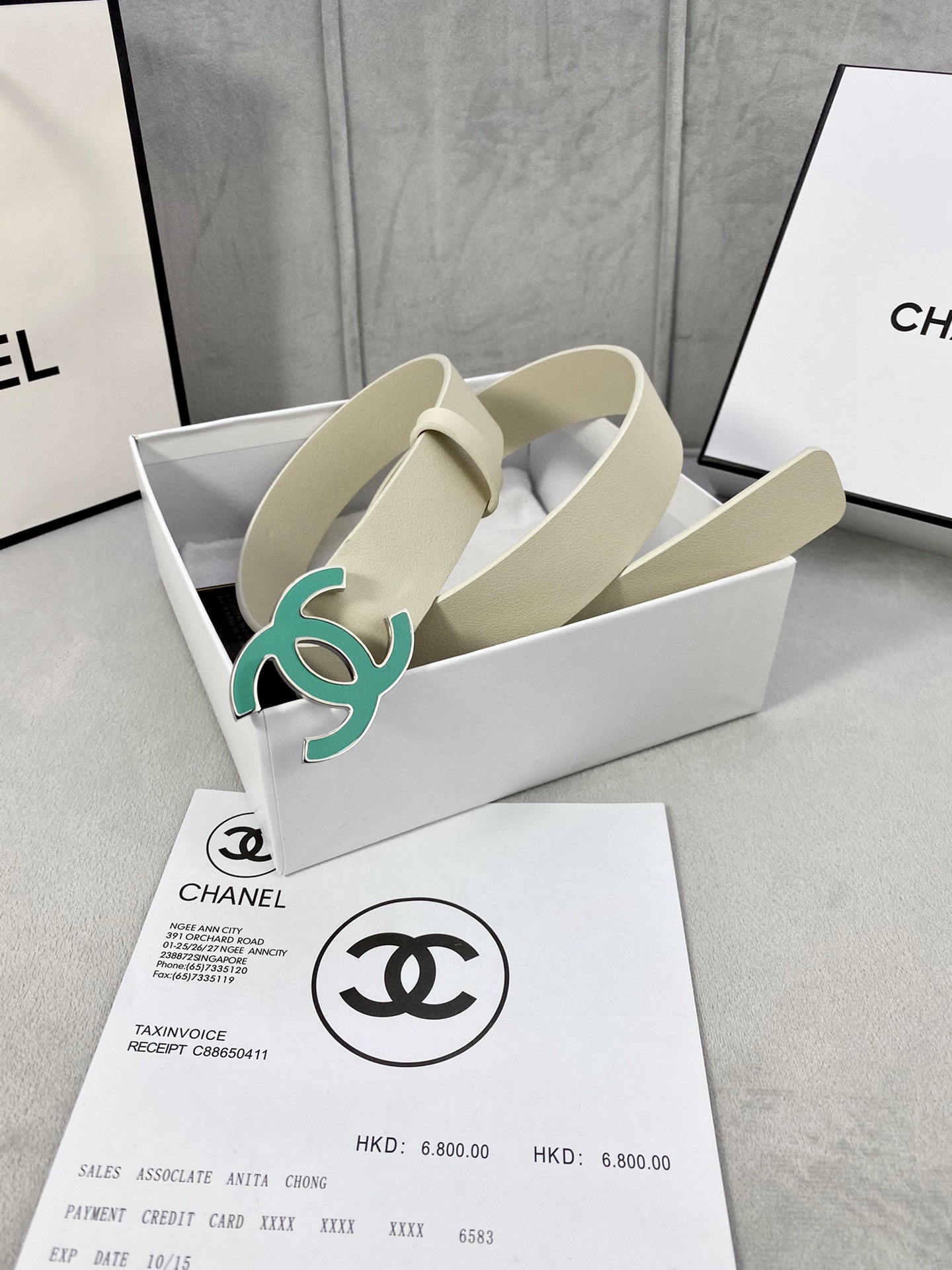 Chanel Leather Belts 1:1 Mirror Version
