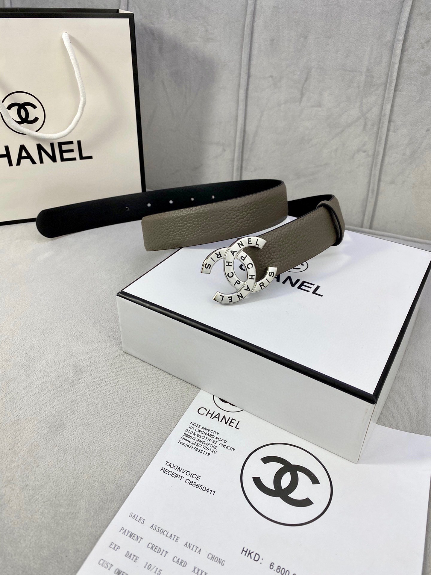 Chanel Leather Belts 1:1 Mirror Version