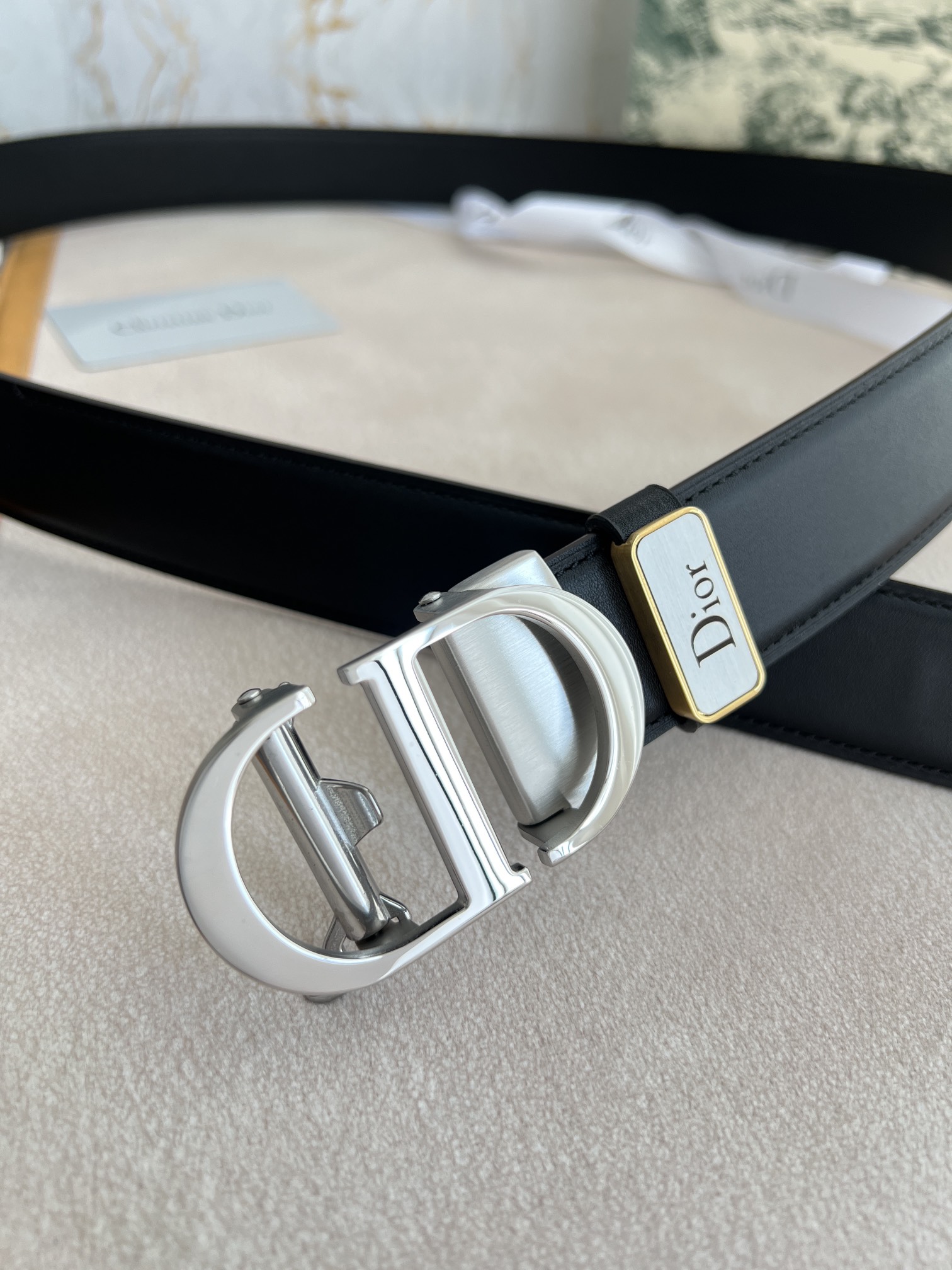Dior Leather Belts 1:1 Mirror Version