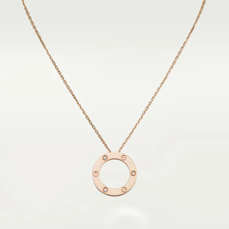 Cartier LOVE Necklace, Three Style
