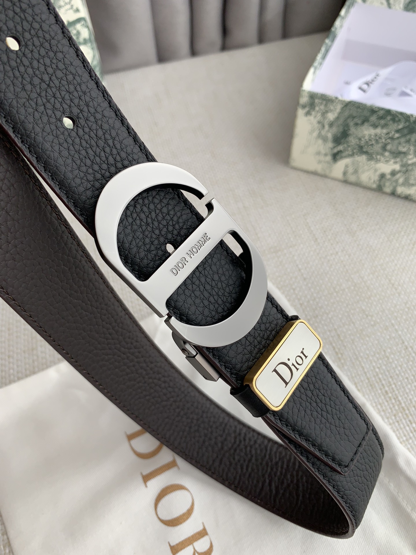 Dior Leather Belts 1:1 Mirror Version
