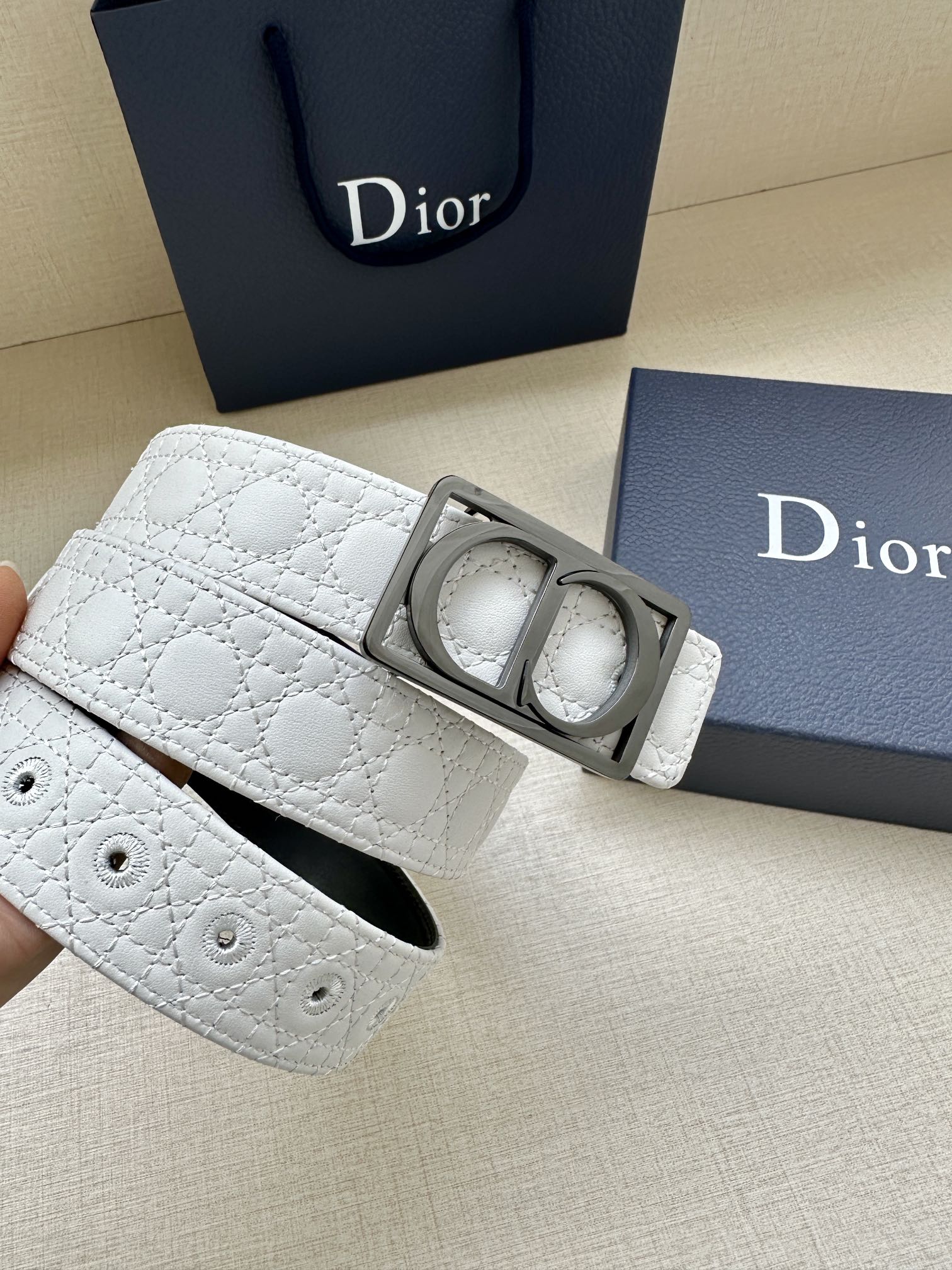 Dior Leather Belts 1:1 Mirror Version