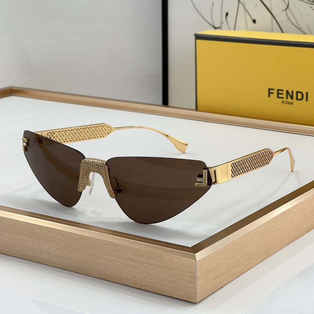 Fendi Frameless Design Sunglasses Top quality （Replica）