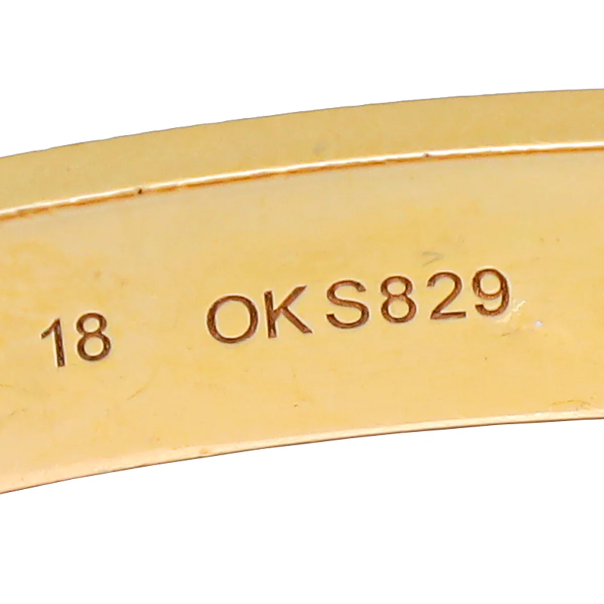 Cartier 18K Rose Gold 10 Diamond Love Bracelet 18