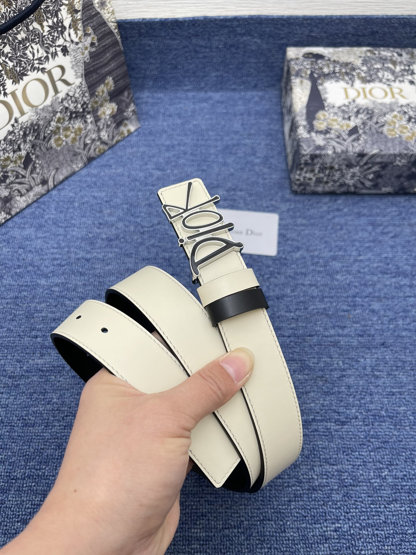 Dior Leather Belts 1:1 Mirror Version