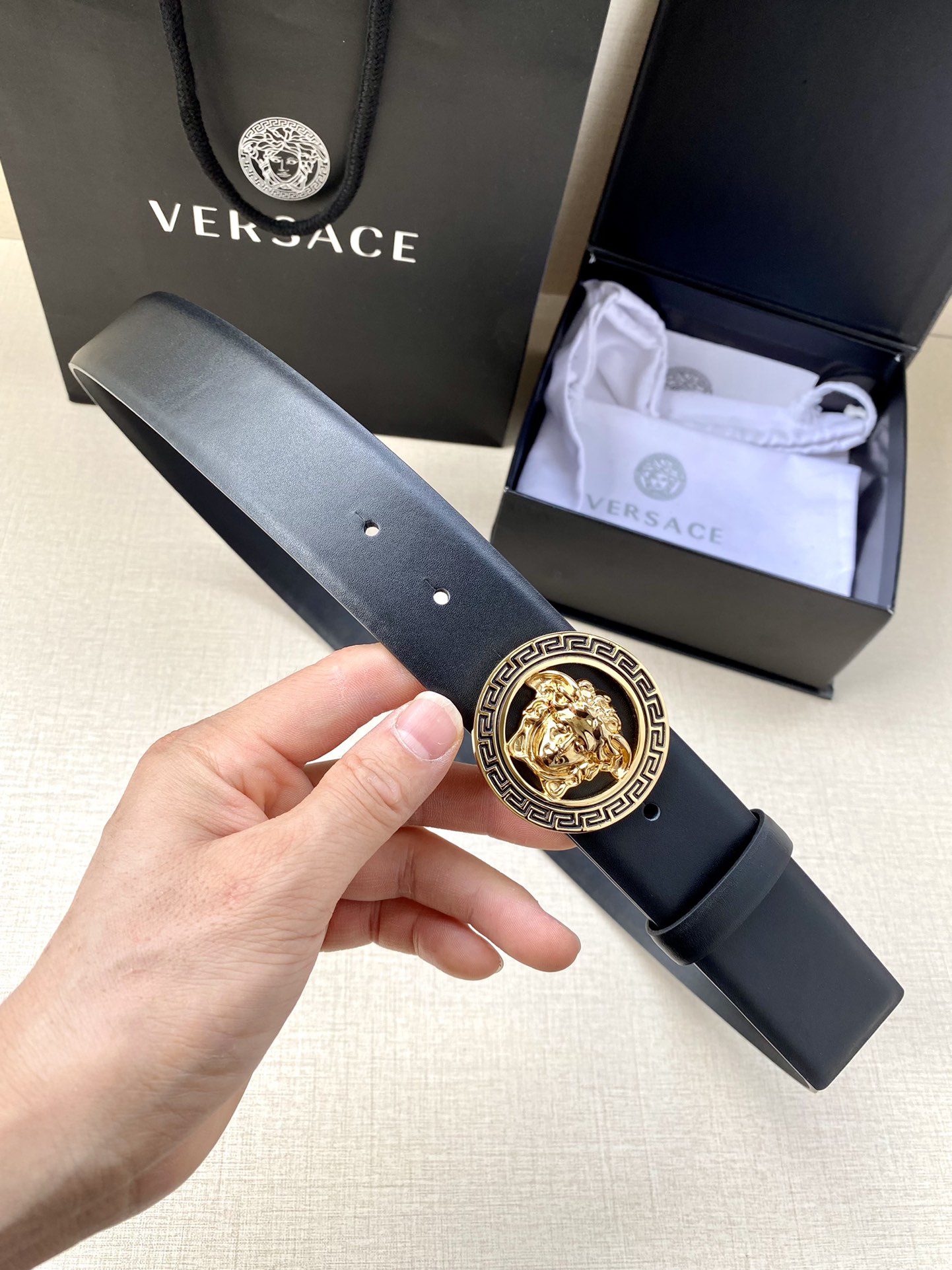 Versace Leather Belts 1:1 Mirror Version