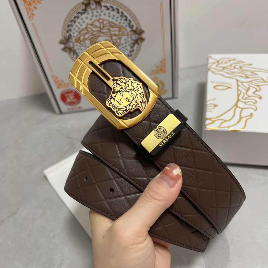 Versace Leather Belts 1:1 Mirror Version