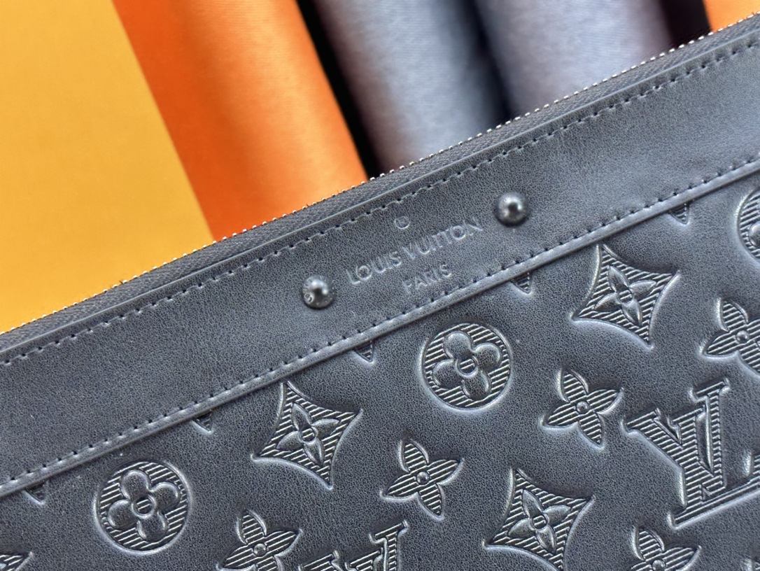 Louis Vuitton Pochette Jour Monogram Eclipse M82080 Clutch Bag Handbag