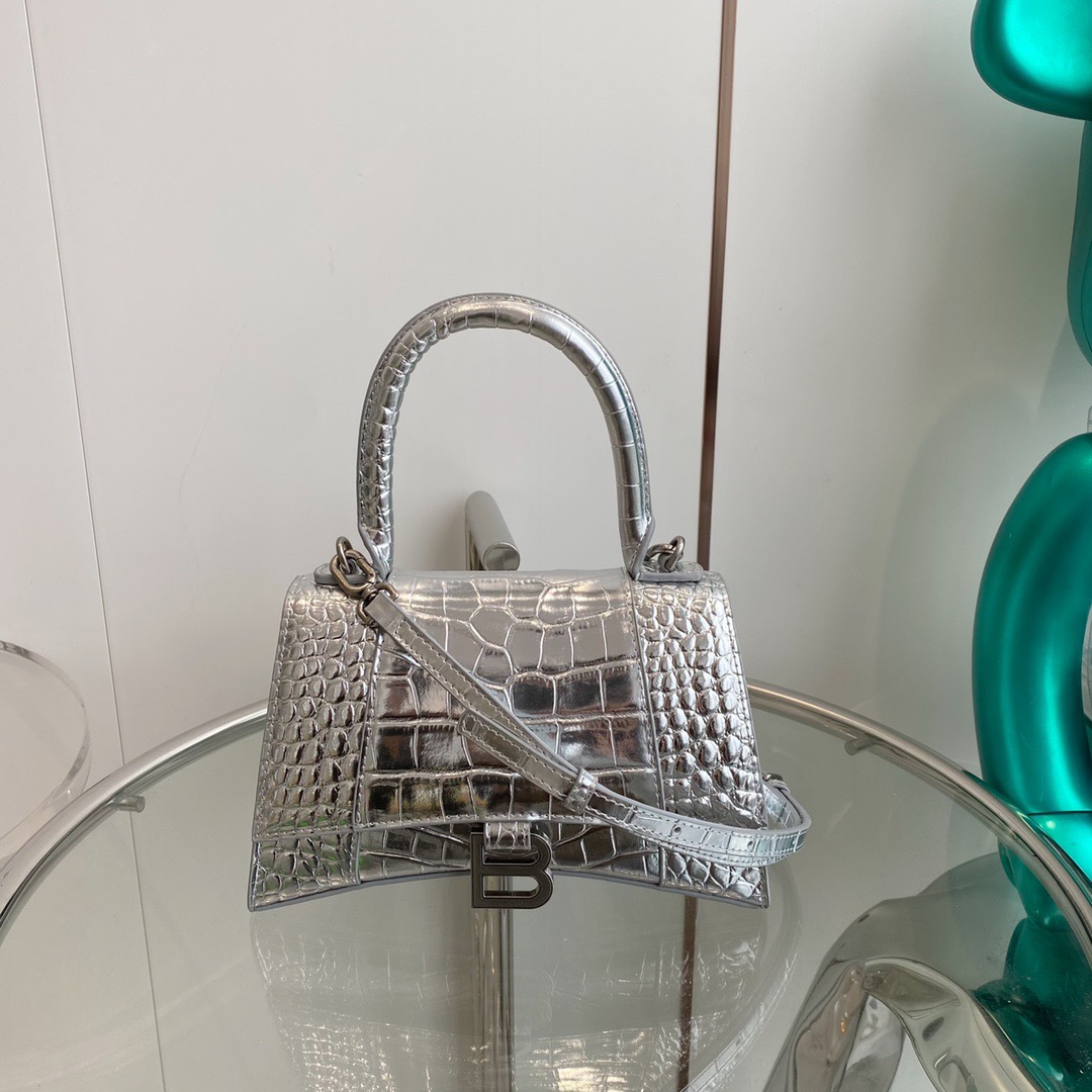 Balenciaga Hourglass Mini&Small Top Handle Bag(Replica)
