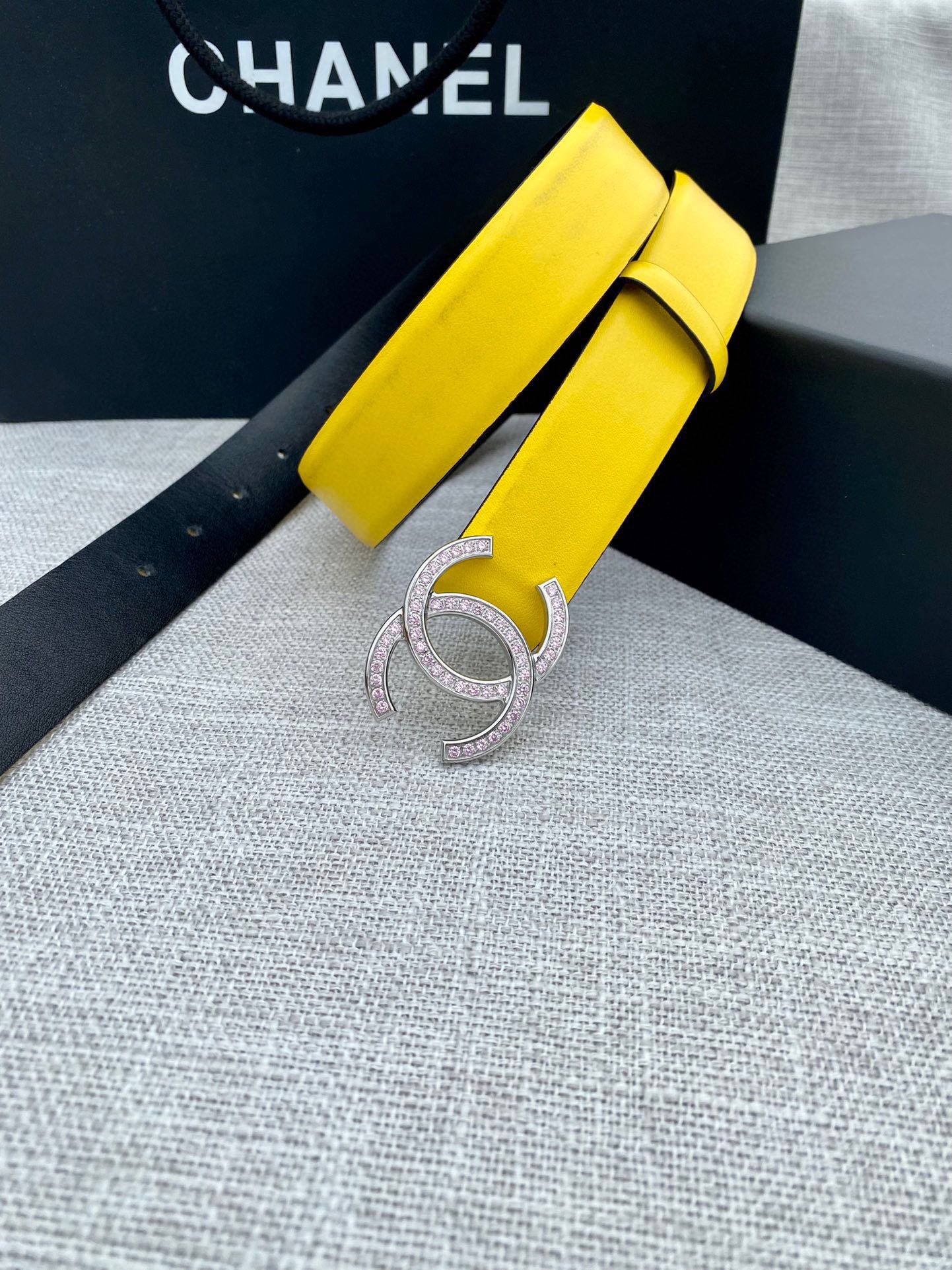 Chanel Leather Belts 1:1 Mirror Version