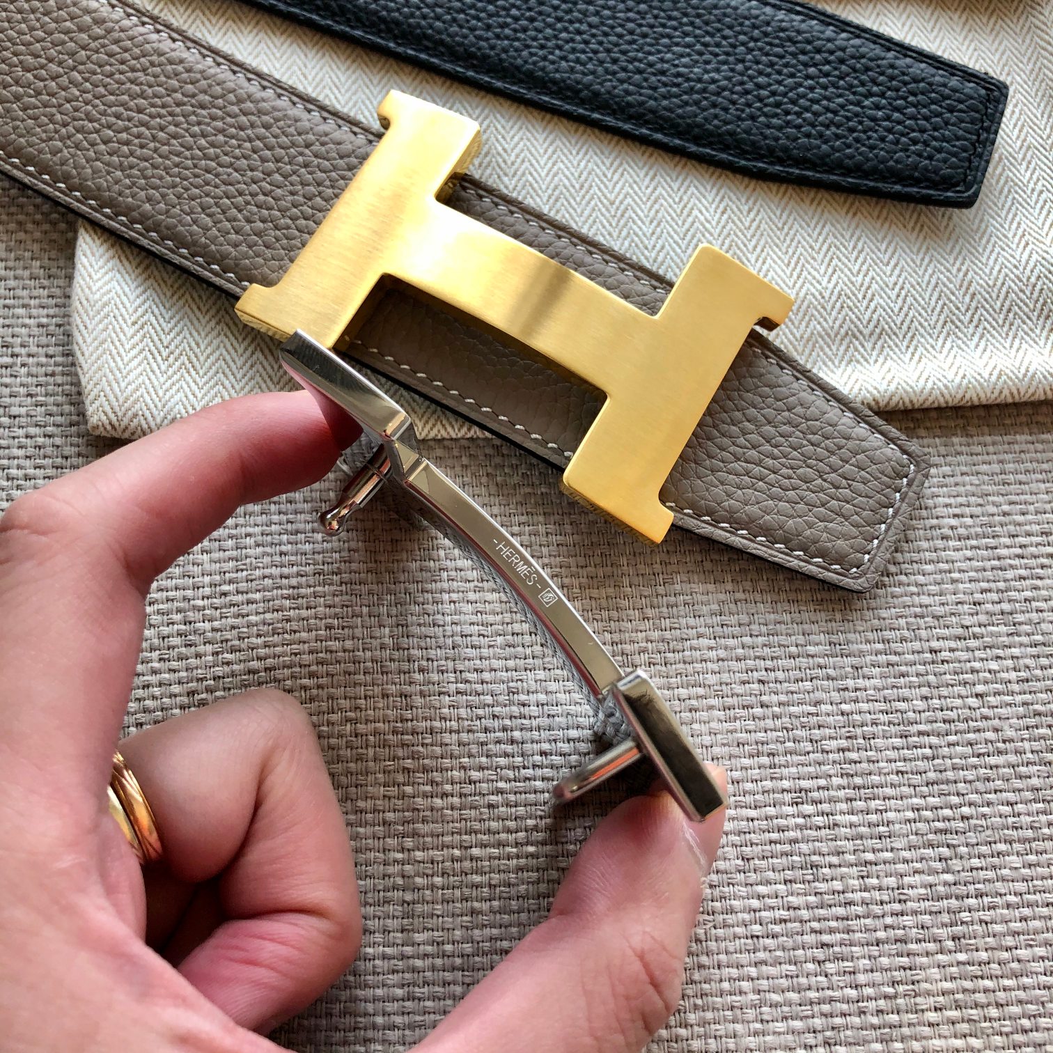 Hermes Leather Belts 1:1 Mirror Version
