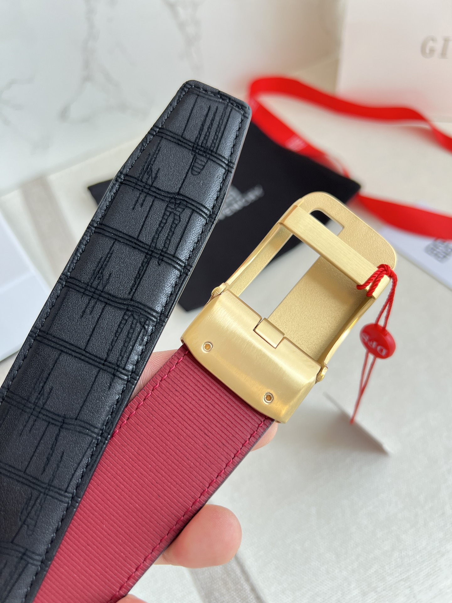 Givenchy Leather Belts 1:1 Mirror Version
