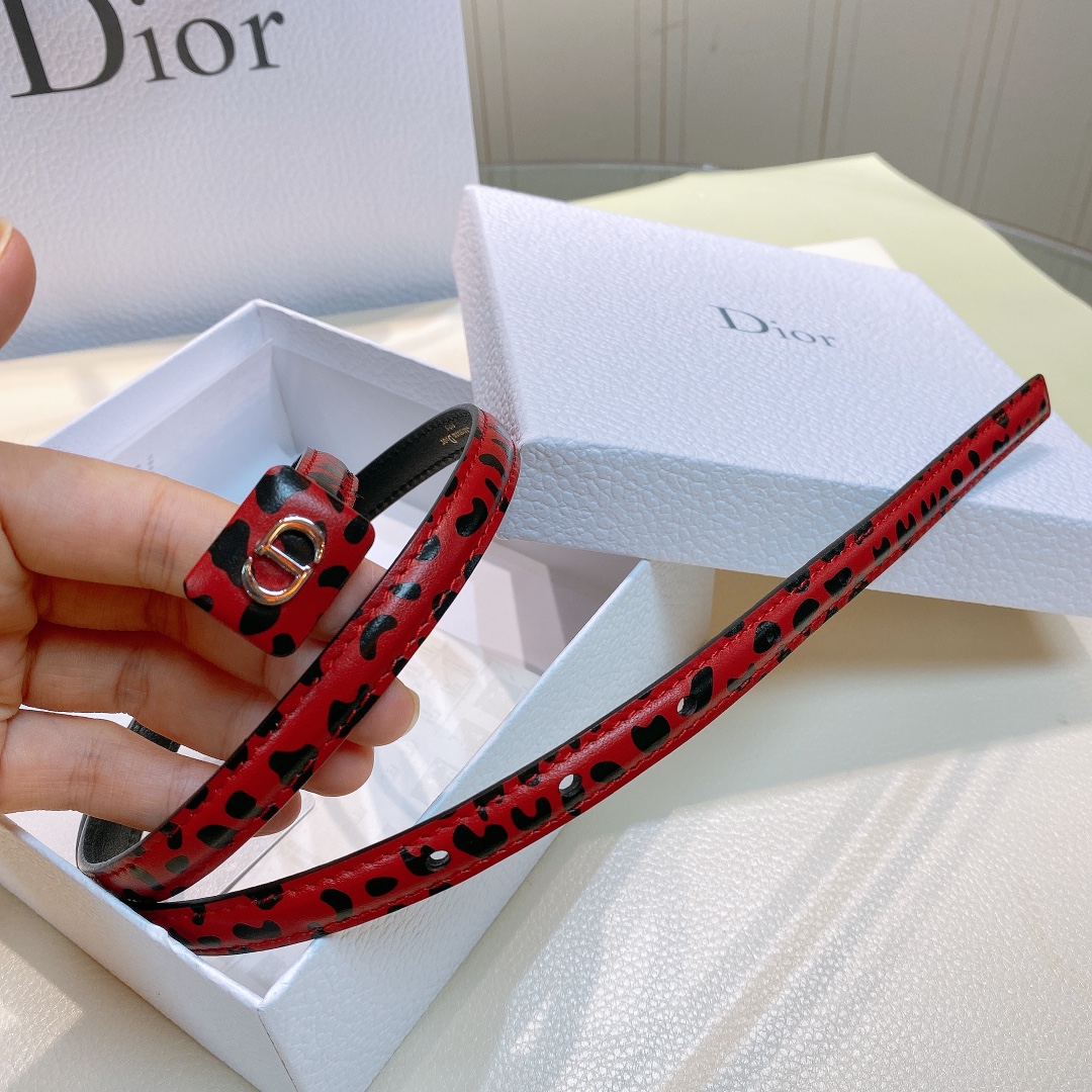 Dior Leather Belts 1:1 Mirror Version