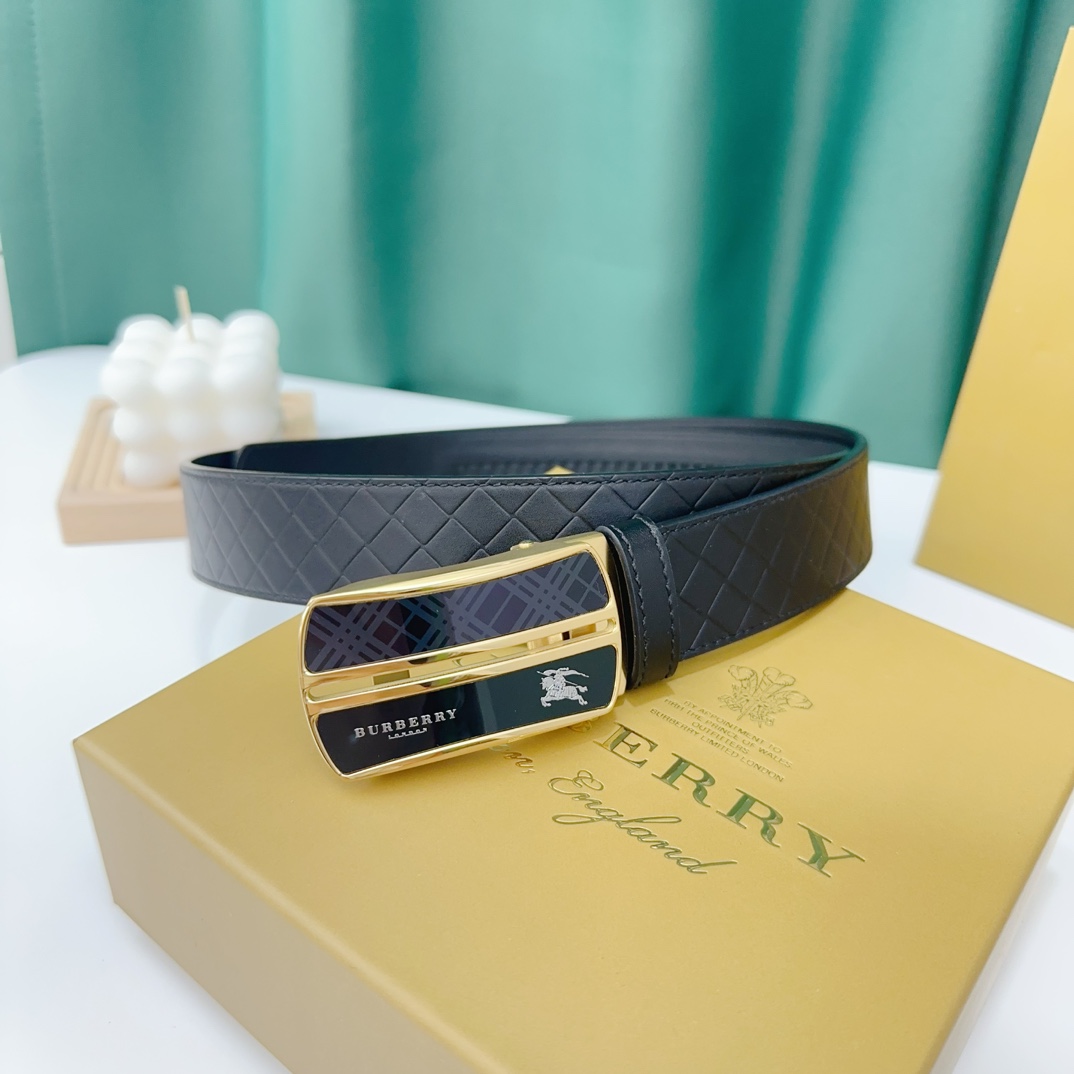 Burberry Leather Belts 1:1 Mirror Version