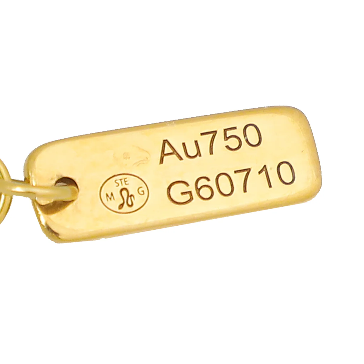 Messika 18K Yellow Gold Uno Move Diamond Necklace