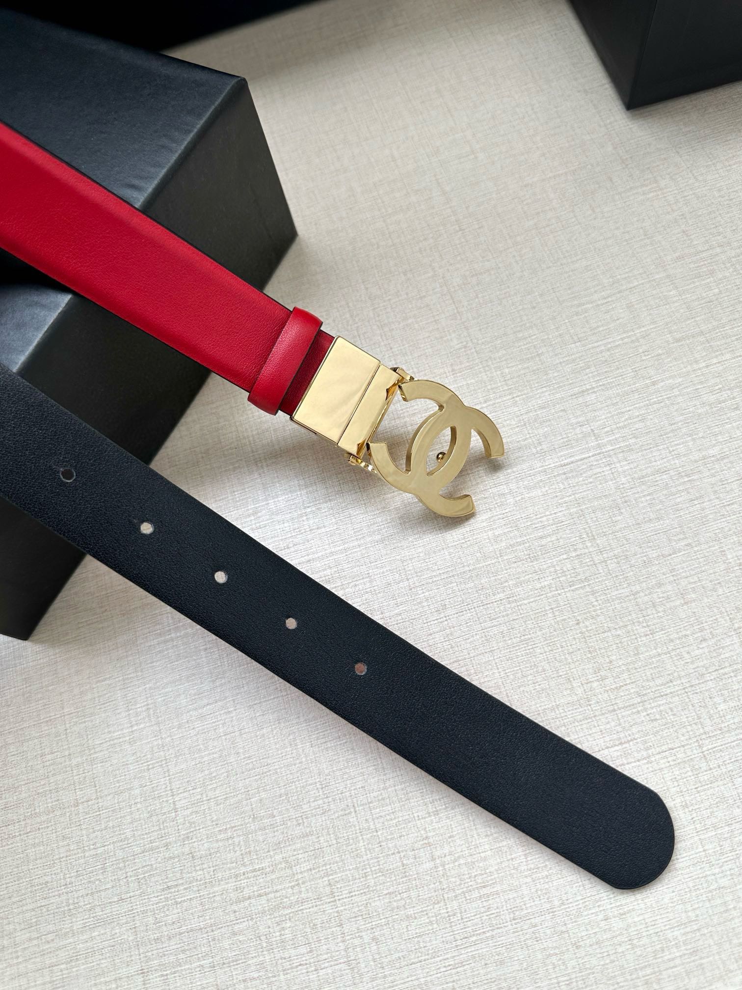 Chanel Leather Belts 1:1 Mirror Version