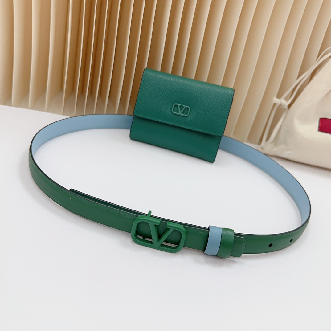 Valentino Leather Belts 1:1 Mirror Version