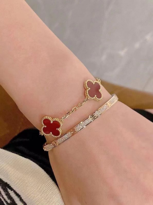 Cartier Love Bracelet Dupe, Small Model, Full Diamonds