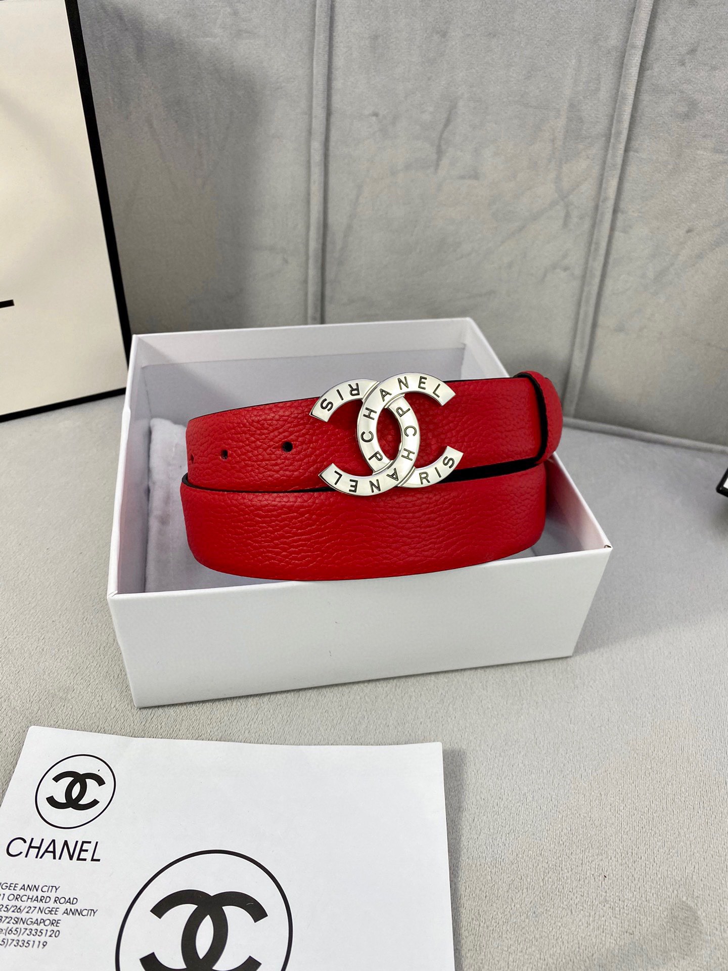 Chanel Leather Belts 1:1 Mirror Version
