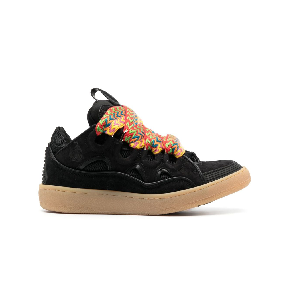 Lanvin LEATHER CURB SNEAKERS(Replica)