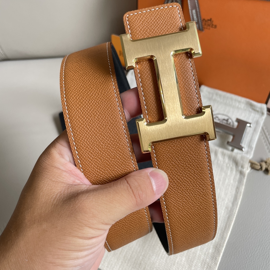 Hermes Leather Belts 1:1 Mirror Version