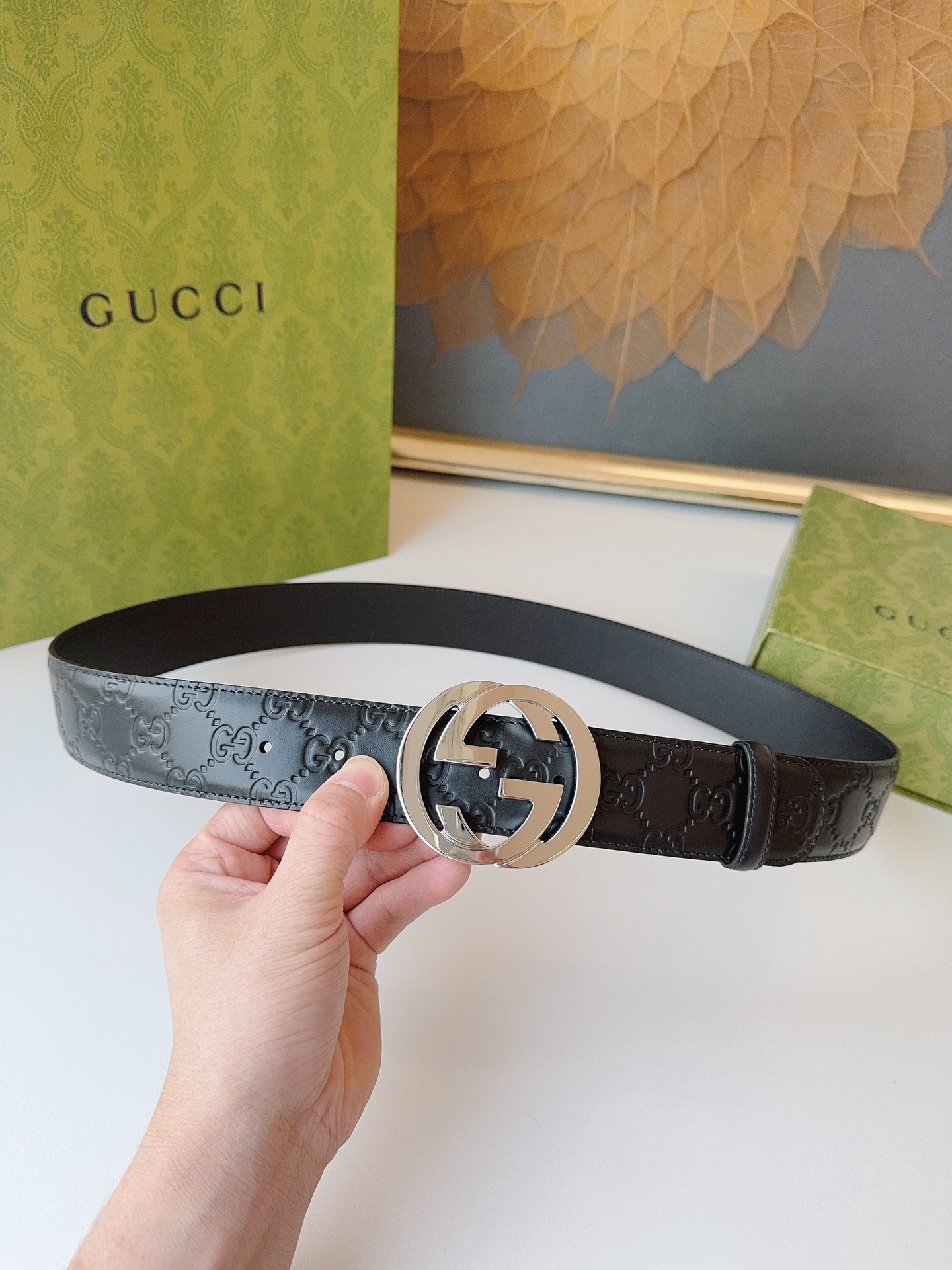 Gucci Leather Belts 1:1 Mirror Version