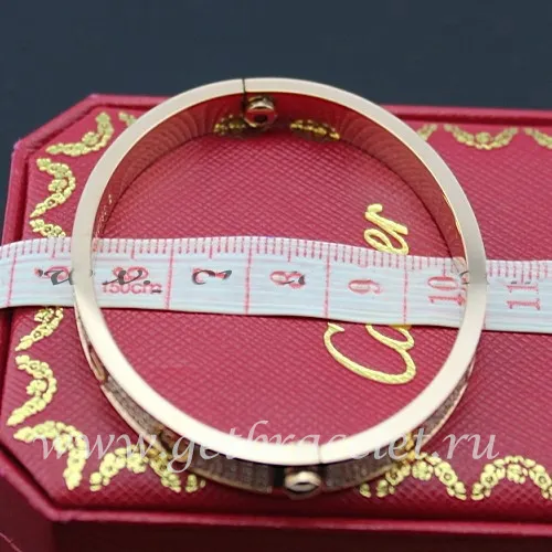 Copy Cartier Love Bracelet Paved Diamonds Pink Gold N6036916