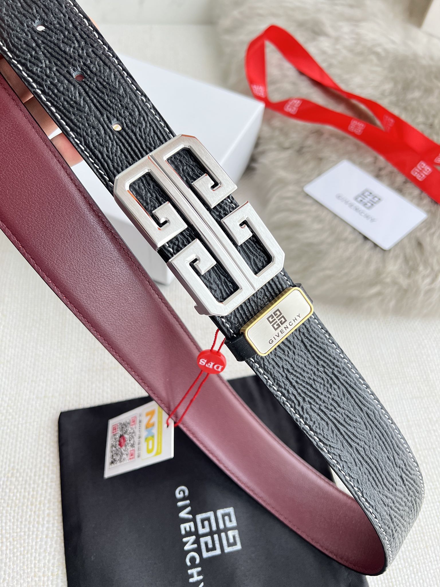 Givenchy Leather Belts 1:1 Mirror Version