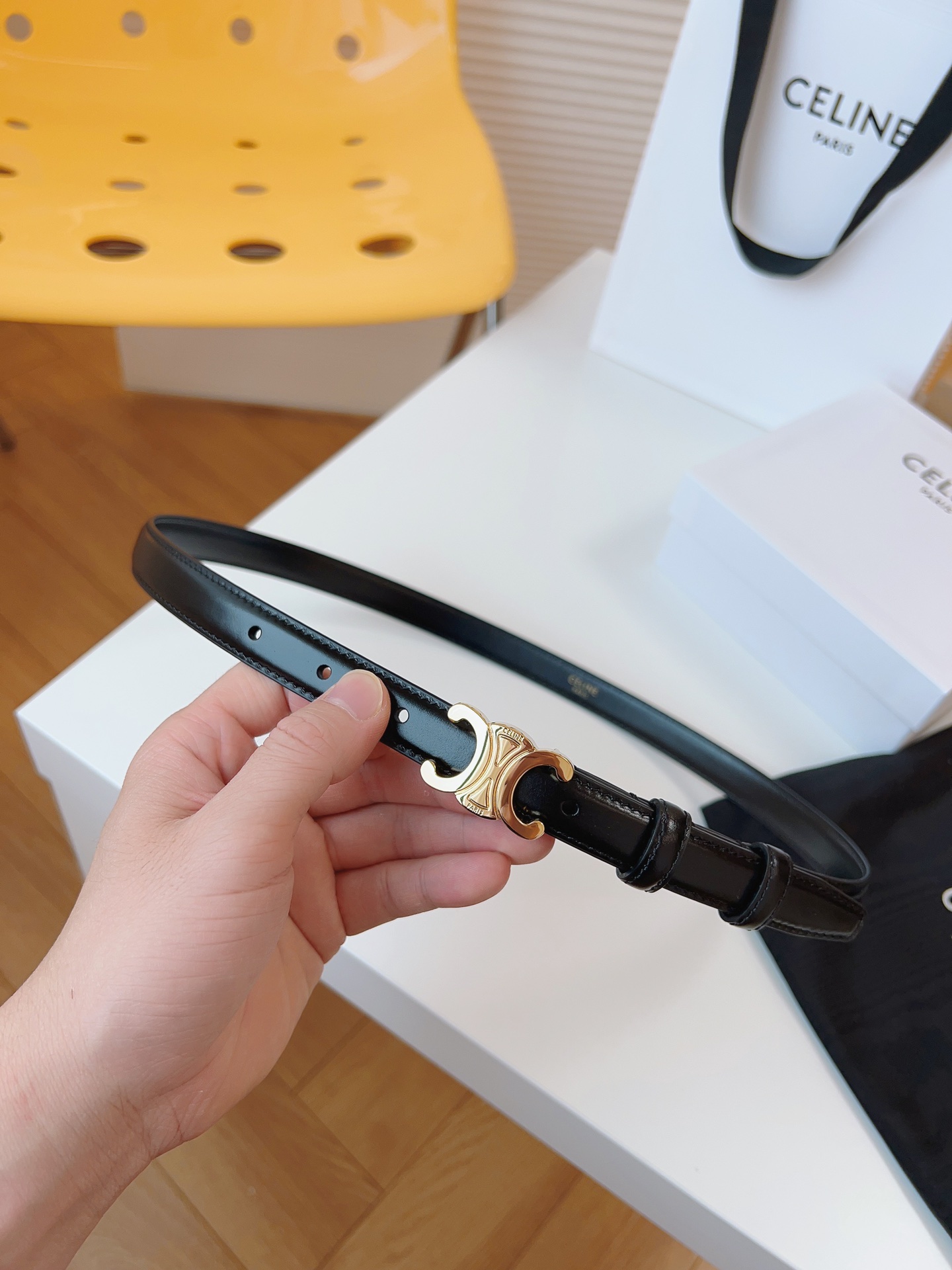 Celine Leather Belts 1:1 Mirror Version