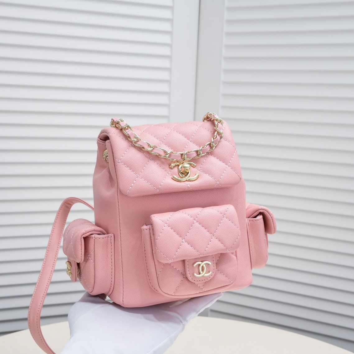 Chanel 23k Small backpack Backpack Bag Handbag