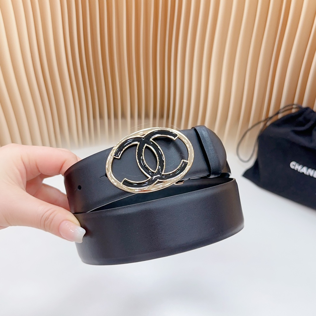 Chanel Leather Belts 1:1 Mirror Version