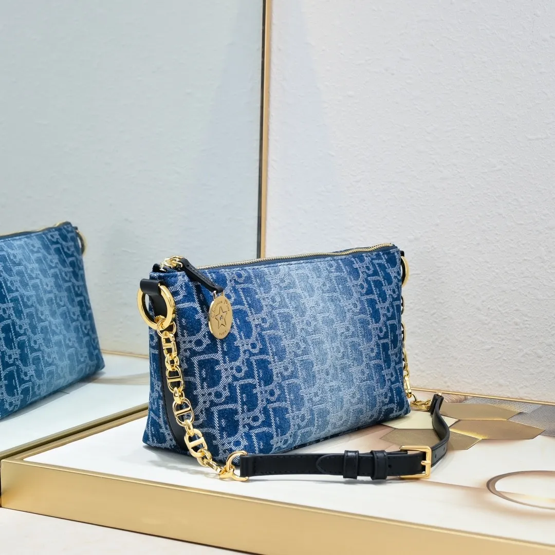 Dior Diorstar Hobo Chain Bag Shoulder Bag Handbag  (Replica)