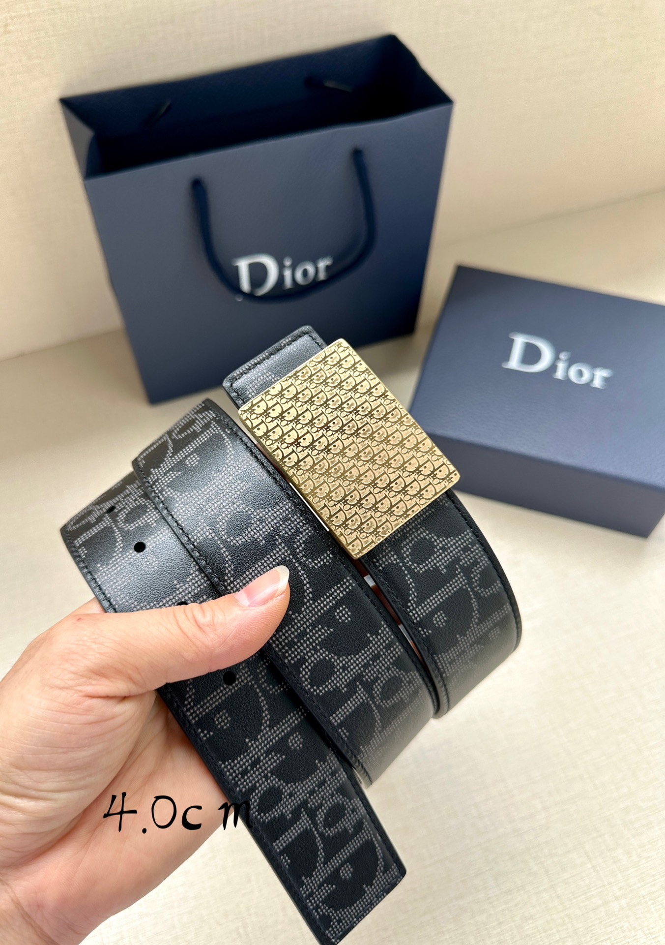 Dior Leather Belts 1:1 Mirror Version