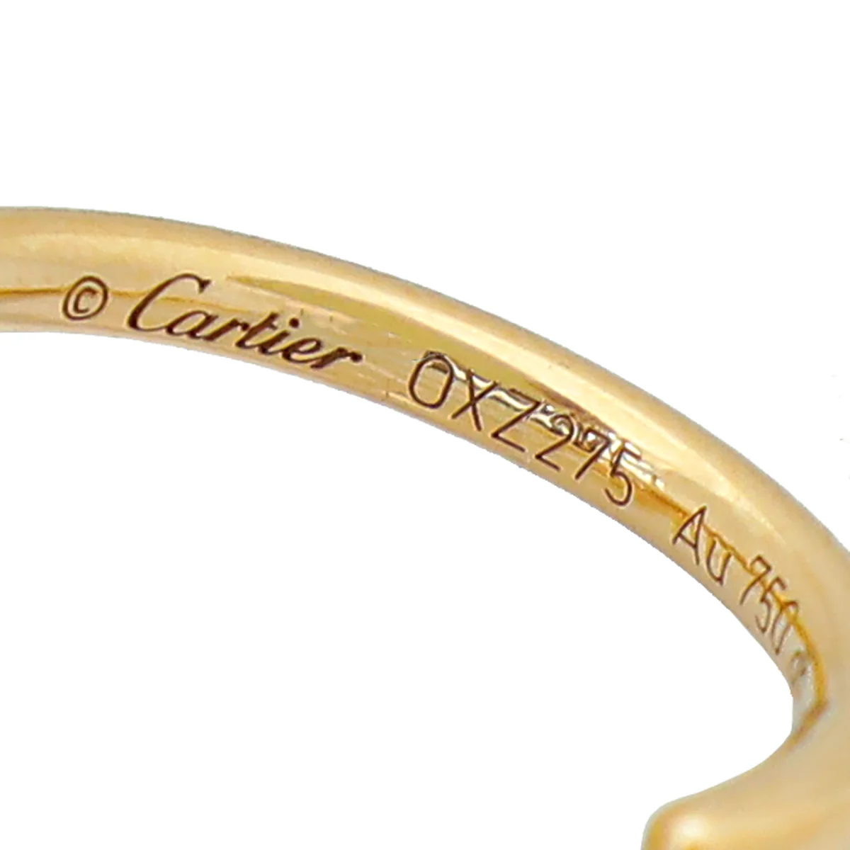 Cartier 18K Yellow Gold Juste Un Clou Hoops Earrings