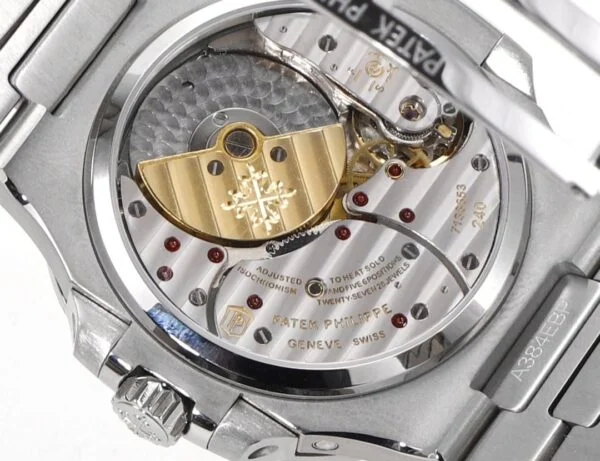 Nautilus Moon phases 40 mm,Stainless steel Dark Dial,5712/1A-001