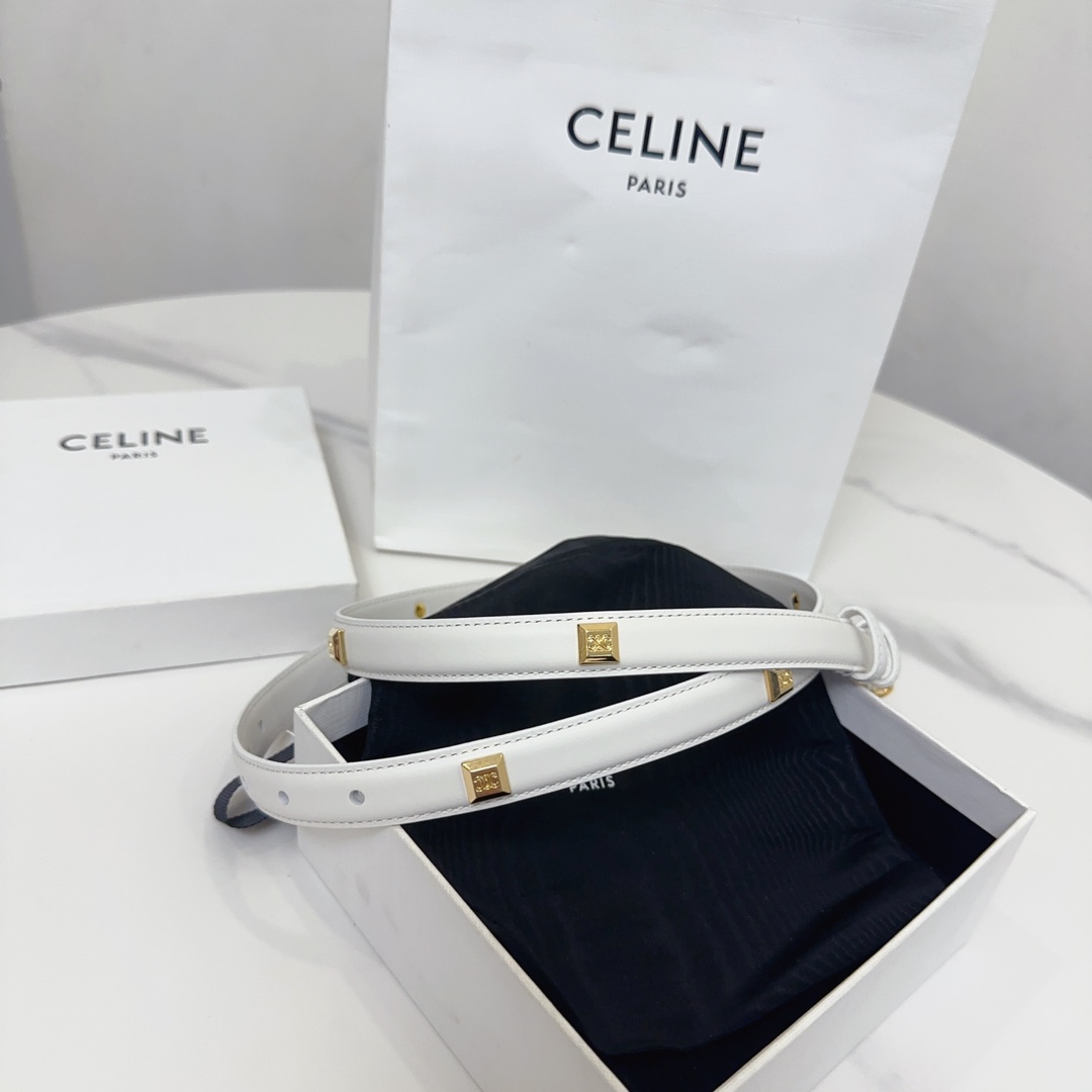Celine Leather Belts 1:1 Mirror Version