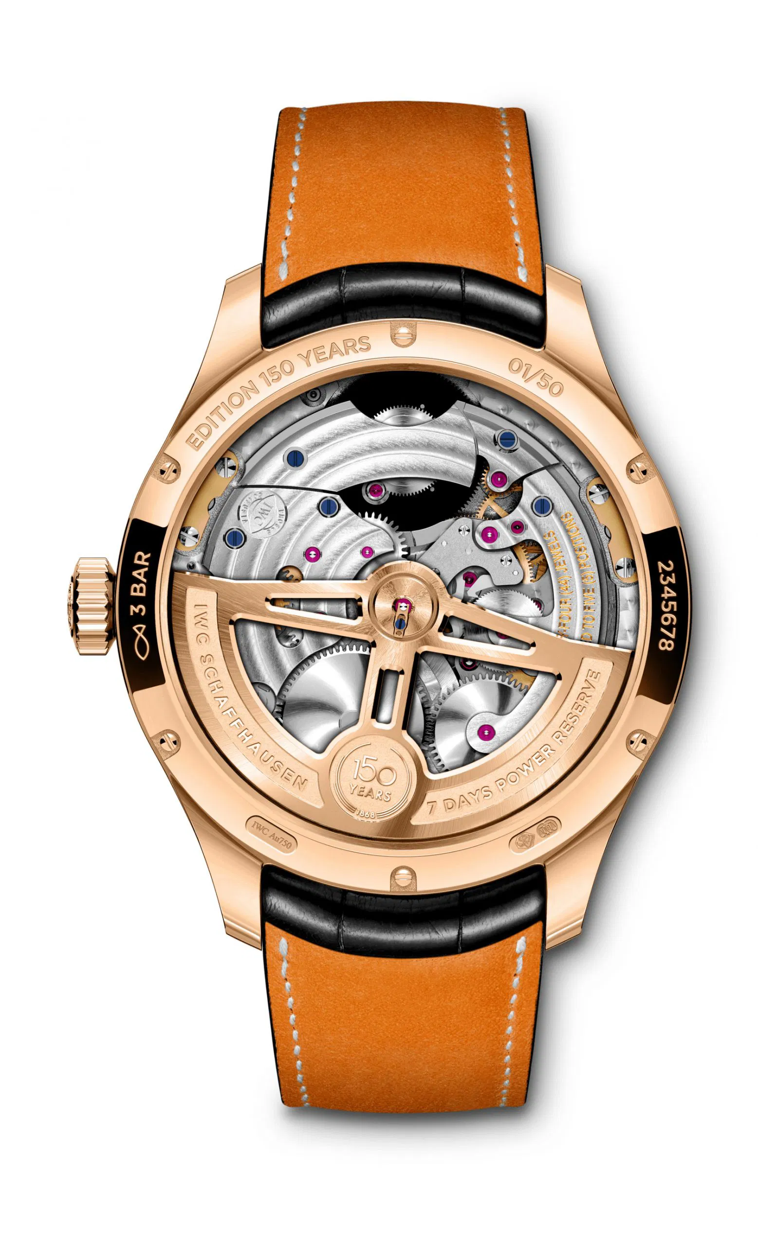Portugieser perpetual calendar tourbillon edition 150 years iw504501