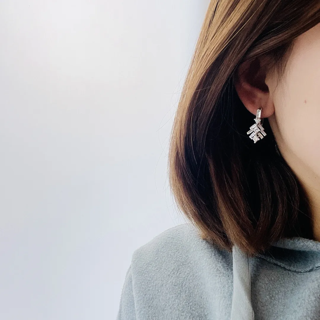 Reflection de Cartier Earrings White Gold With Diamonds