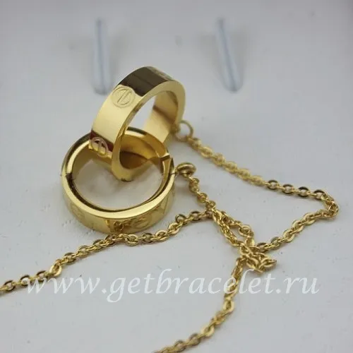 Copy Cartier Love Necklace Yellow Gold B7212400