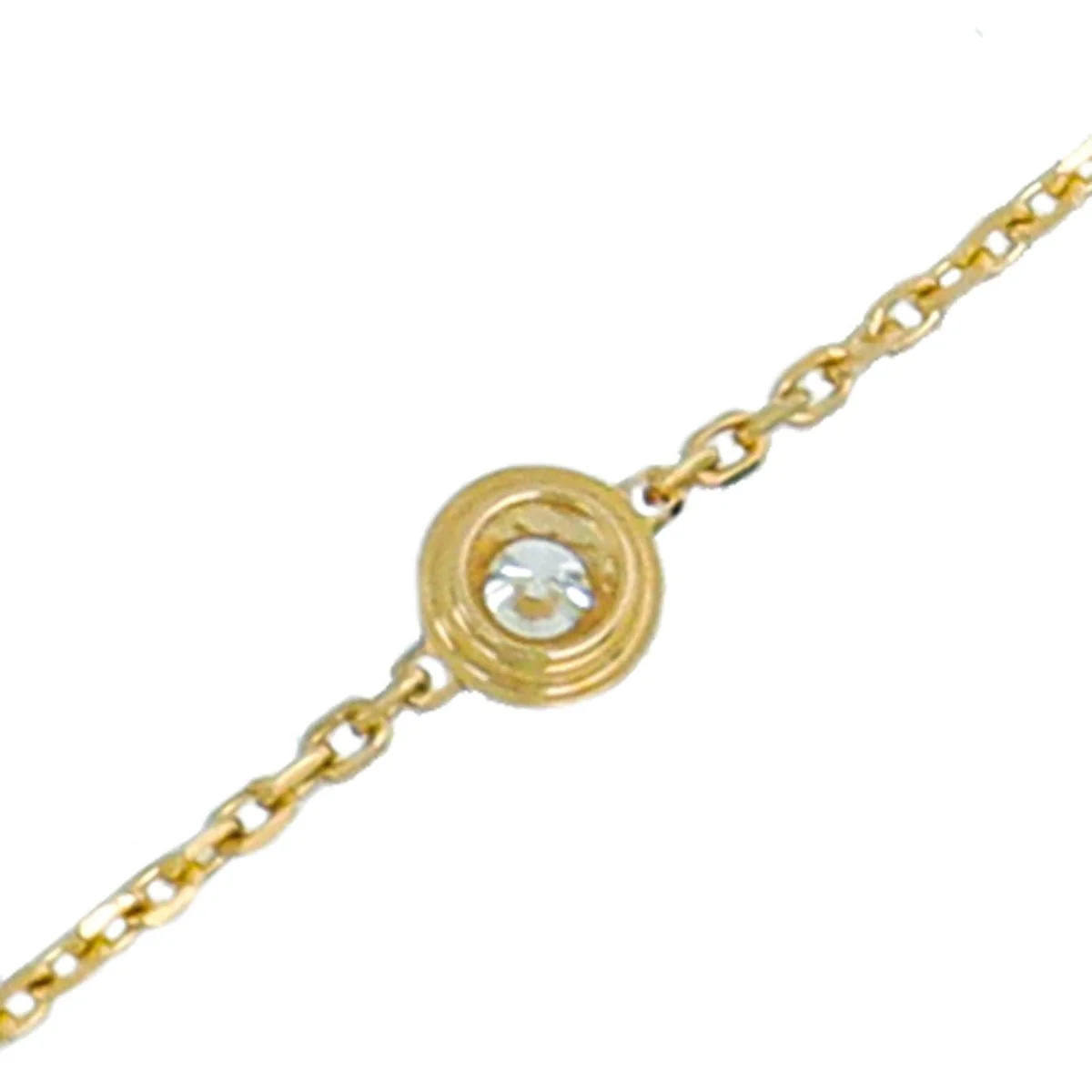 Cartier 18K Yellow Gold Diamond D'Amour XS Bracelet