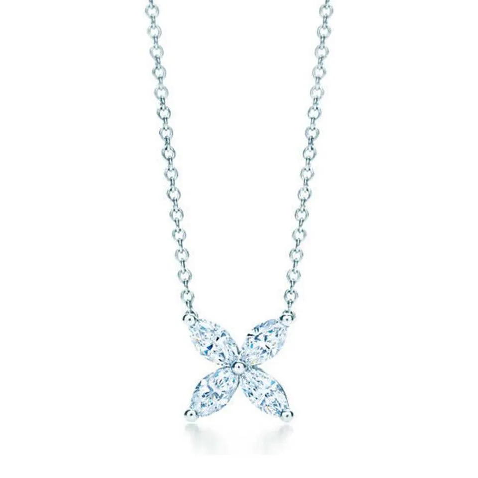 Tiffany Victoria Pendant Necklace Diamonds New Arrival Girls Gifts America Sale 14743715/60572372