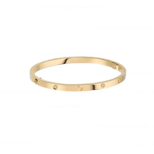 Copy Cartier Love Bracelet SM with 6 Diamonds Yellow Gold B6047217 1:1 Version