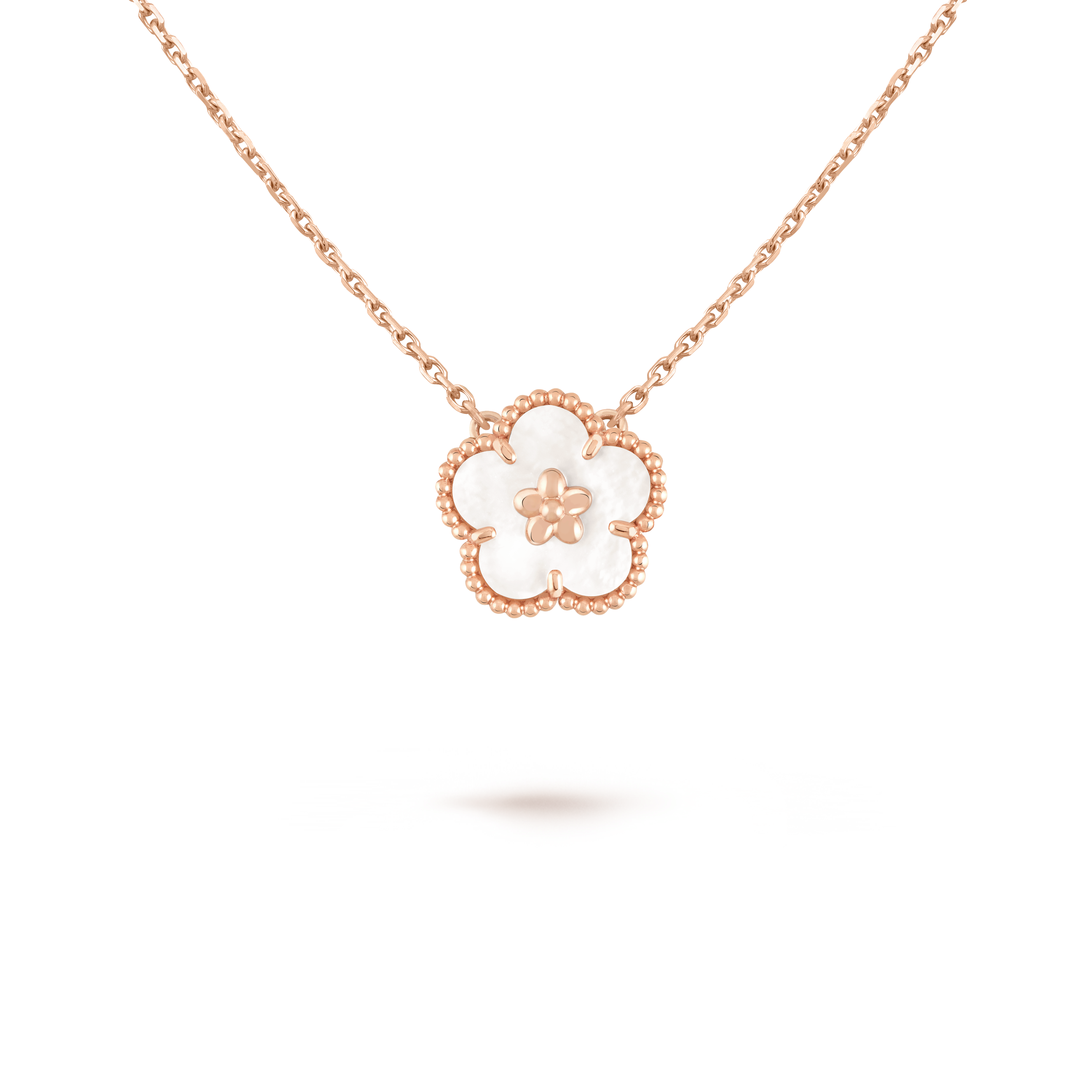 Van Cleef & Arpels Lucky Spring pendant, plum blossom
