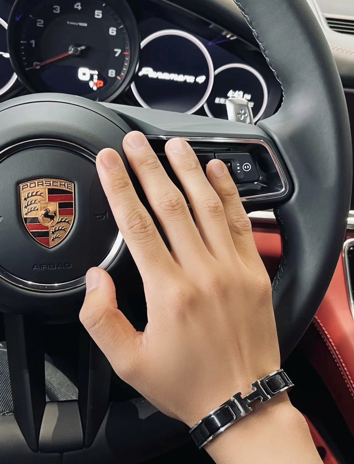 Hermes Fake Bracelet, Clic H bracelet Dupe, Black Enamel, Three Color