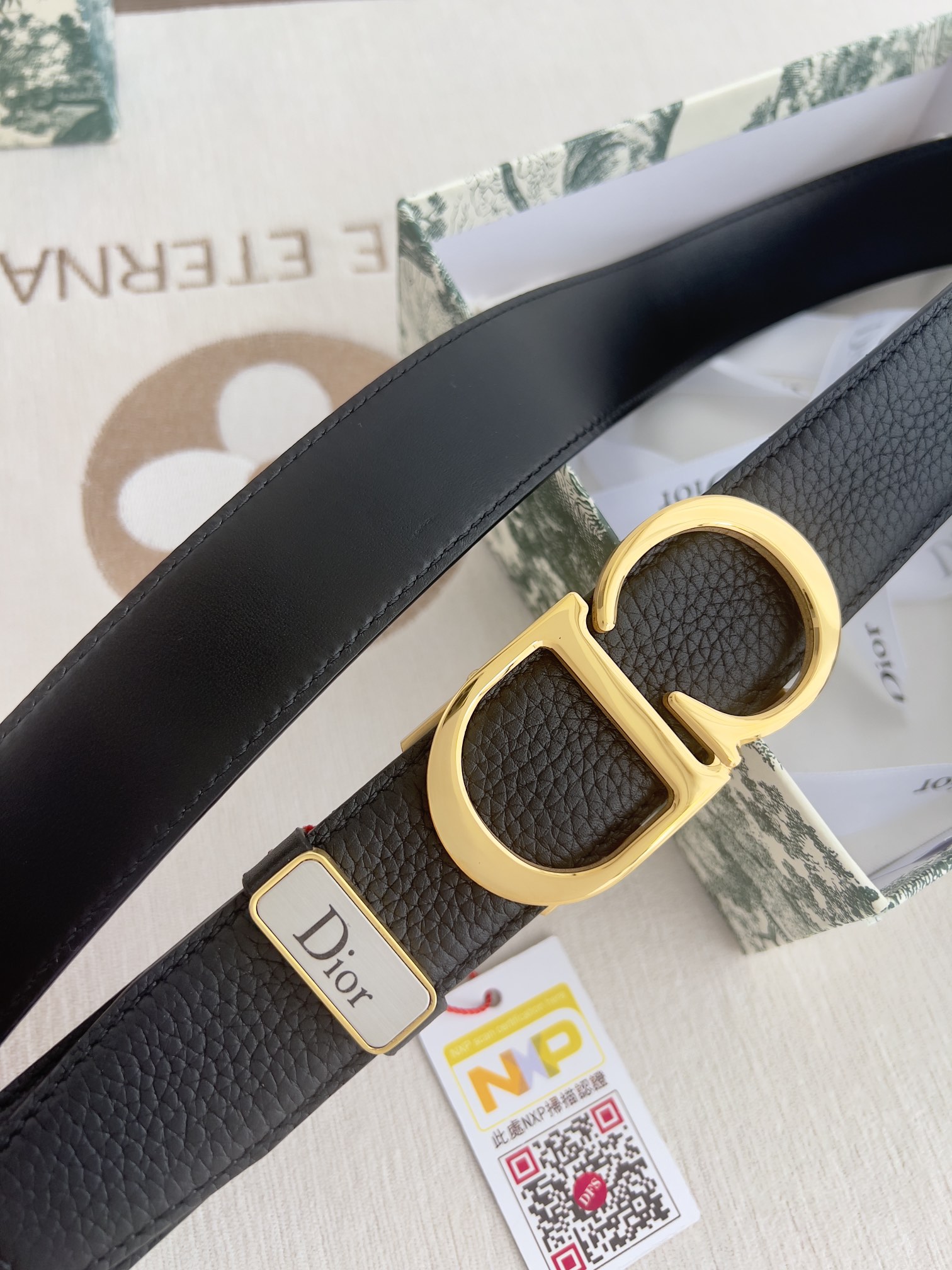 Dior Leather Belts 1:1 Mirror Version