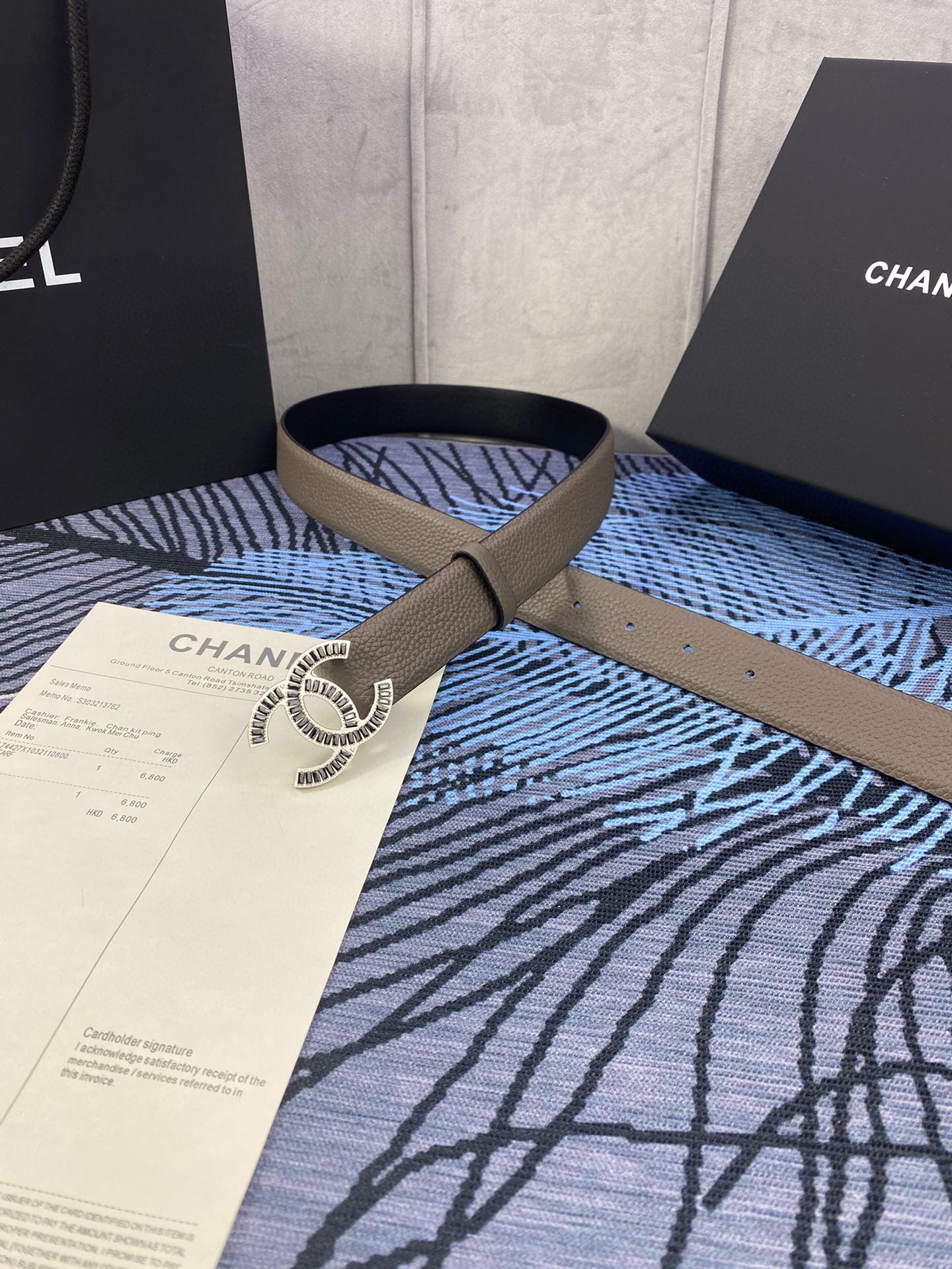 Chanel Leather Belts 1:1 Mirror Version