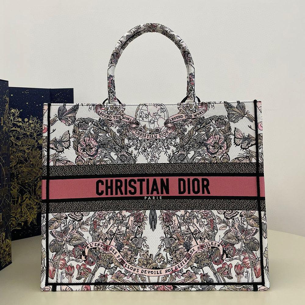 DIOR Book Tote Butterfly Series Bags(Replica)