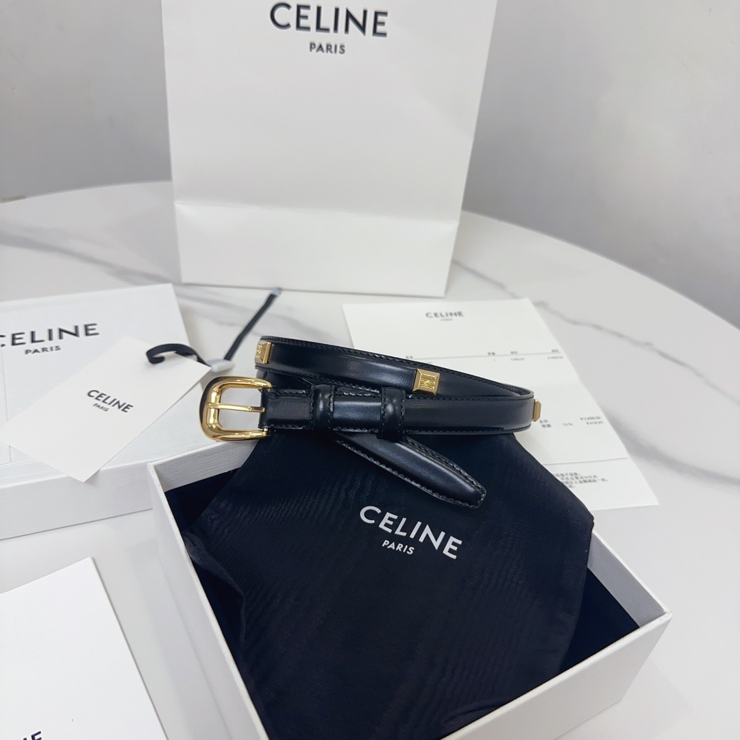 Celine Leather Belts 1:1 Mirror Version