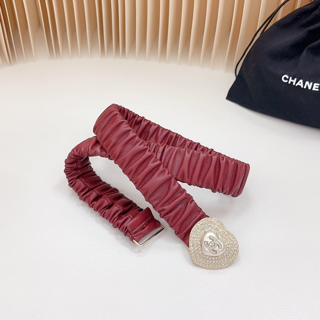 Chanel Leather Belts 1:1 Mirror Version
