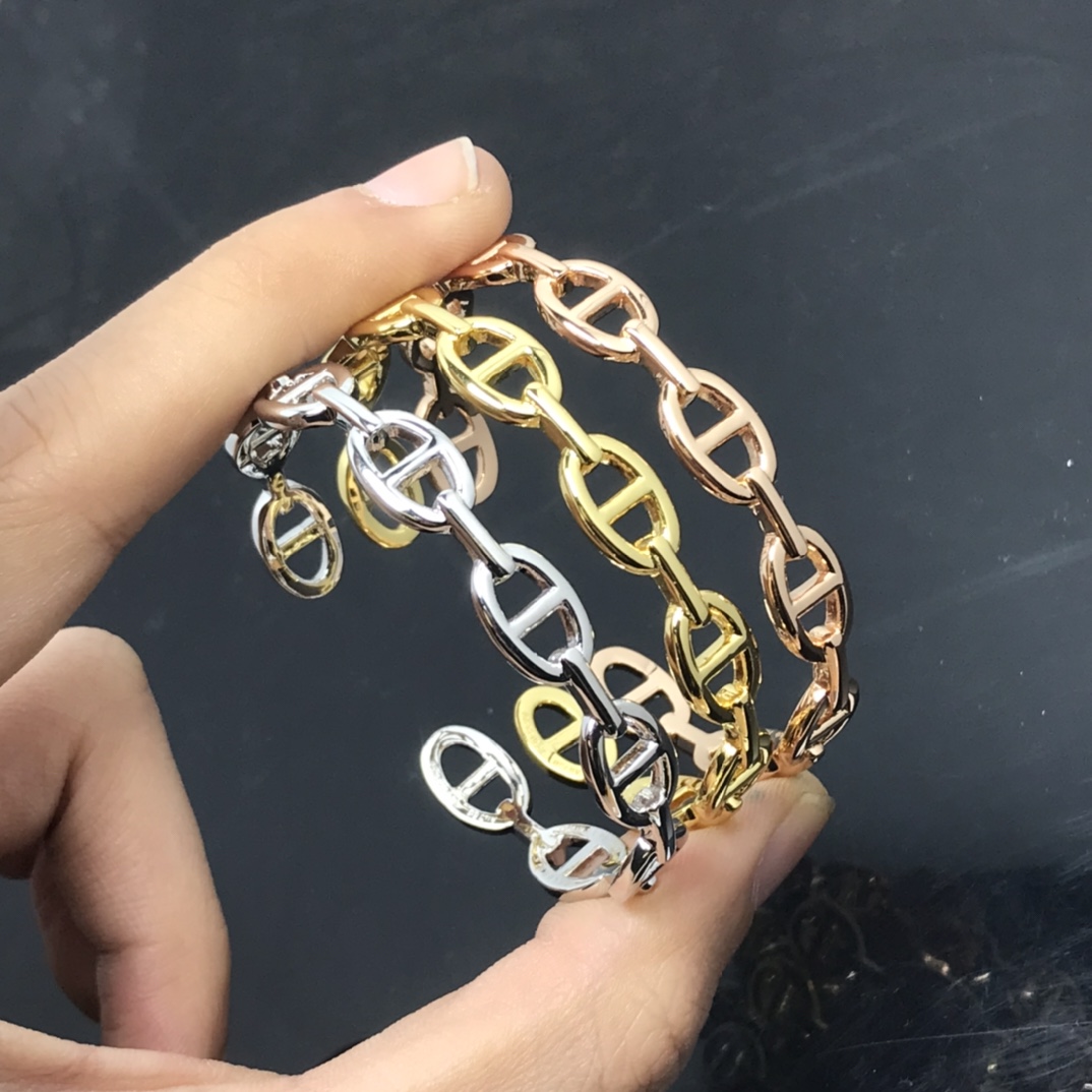 Hermes bracelet, three colors